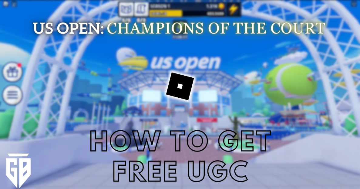 Roblox US OPEN Champions Of The Court | Unlock UGC Items for Free In ...